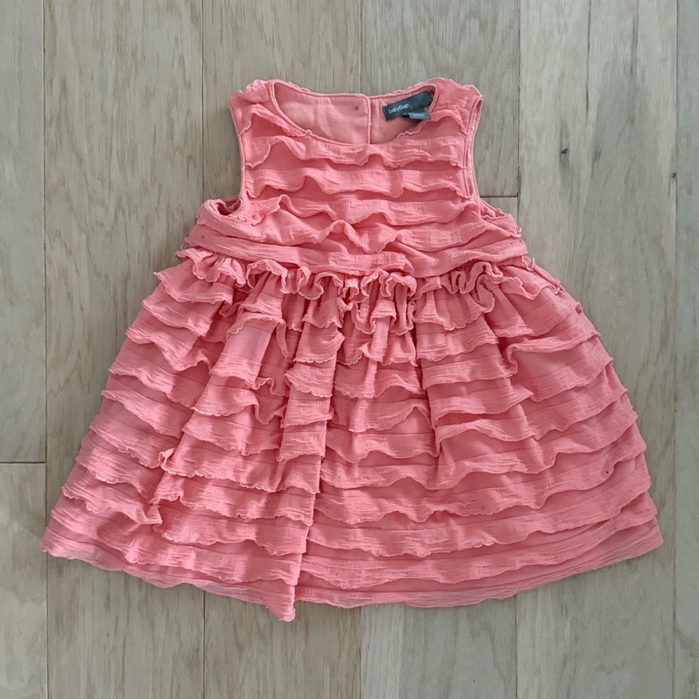 Baby Gap Peach Dress Perfect For Any Special Occasion